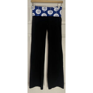 Victoria’s Secret PINK Chicago Cubs Foldover Waist Flare Yoga Pants Y2K Style-XS